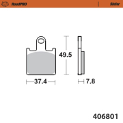 Moto-Master ブレーキパッド 406801