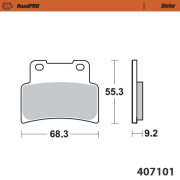 Moto-Master ブレーキパッド 407101