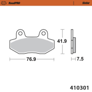 Moto-Master ブレーキパッド 410301