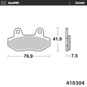 Moto-Master ブレーキパッド 410304