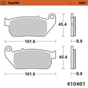 Moto-Master ブレーキパッド 410401