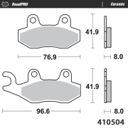 Moto-Master ブレーキパッド 410504