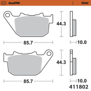 Moto-Master ブレーキパッド 411802