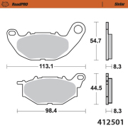 Moto-Master ブレーキパッド 412501