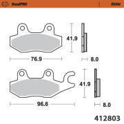 Moto-Master ブレーキパッド 412803