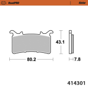 Moto-Master ブレーキパッド 414301
