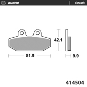 Moto-Master ブレーキパッド 414504