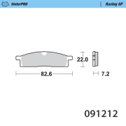Moto-Masterオフロードブレーキパッド シンタープロ レーシングGP