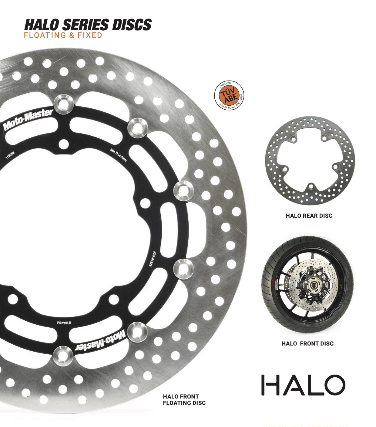 Moto-Master ロードモデル HALO ブレーキディスク