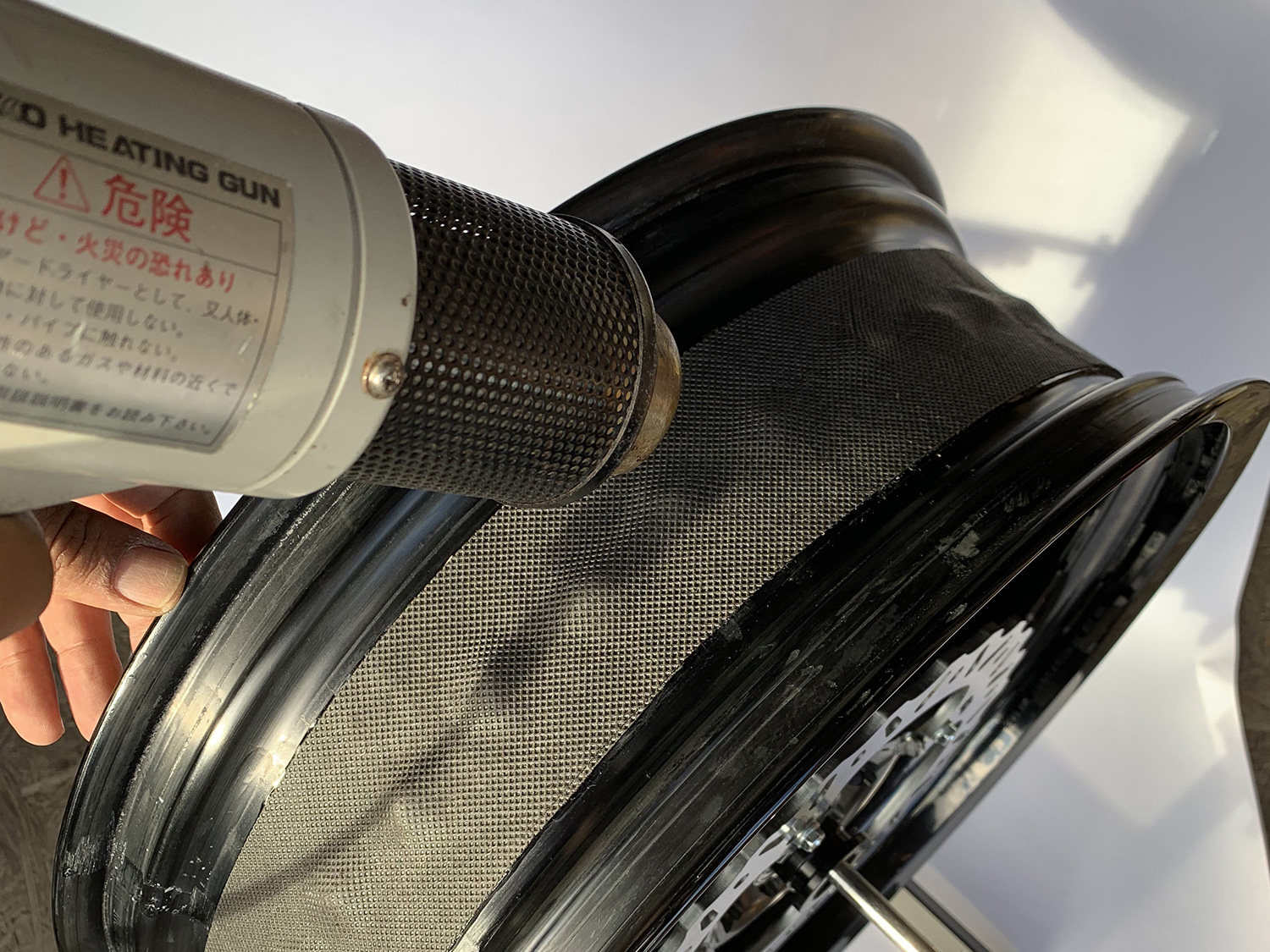 MOTO禅 ブラックケブラーチューブレスキット Plus+ ザ・オリジナル F3