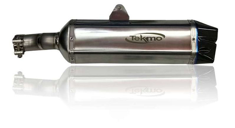 Tekmo Racing KTM 690 , Husqvarna 701チタン製サイレンサーカーボンエンドキャップ。