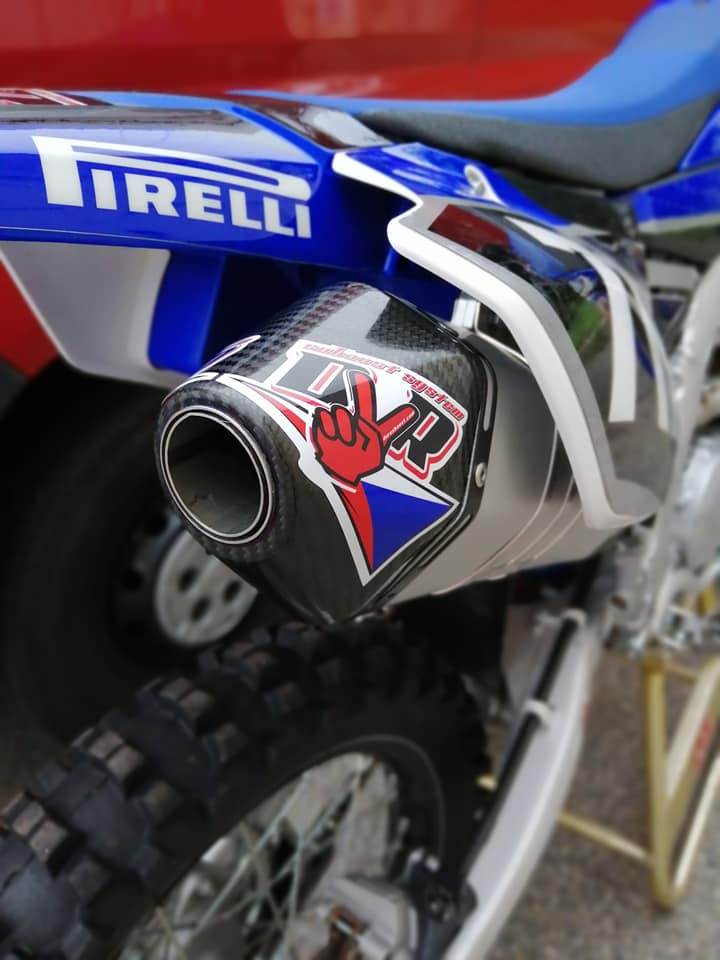 DVR MX Hexagon exhaust Yamaha YZ250F/450F MX full system